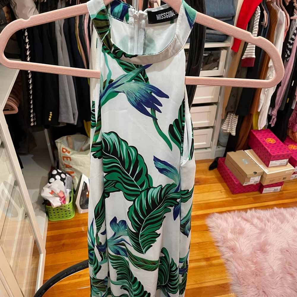 Miss guided palm dress